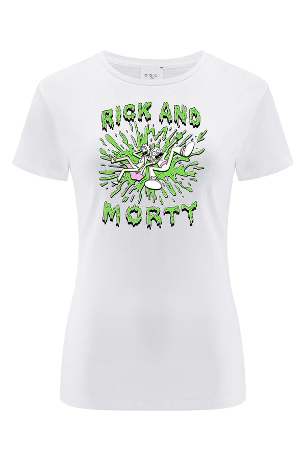 Rick and Morty White T-shirt