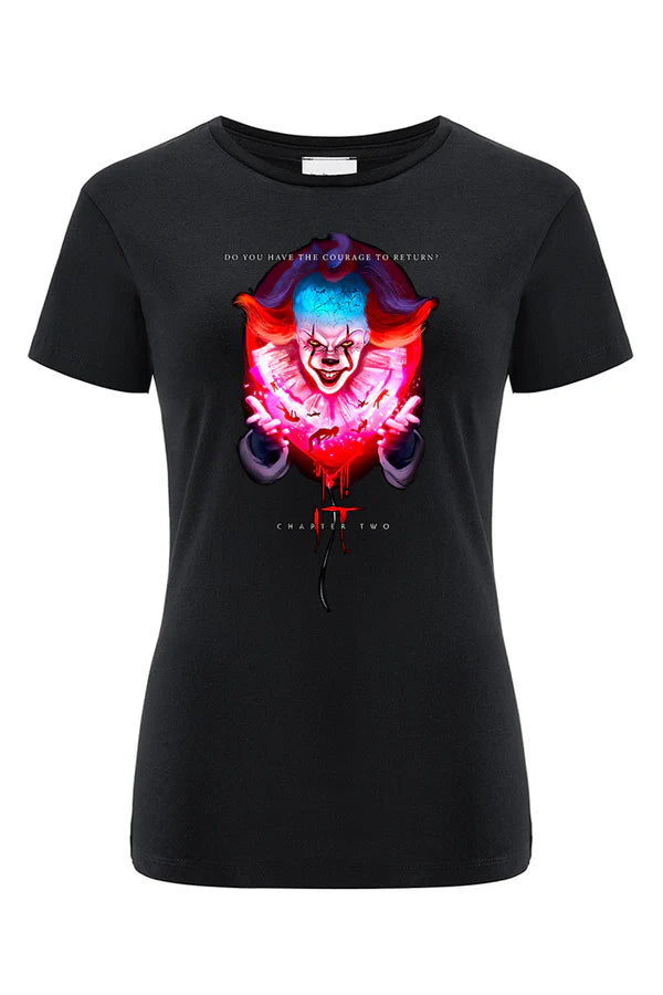 It Horror Black T-shirt