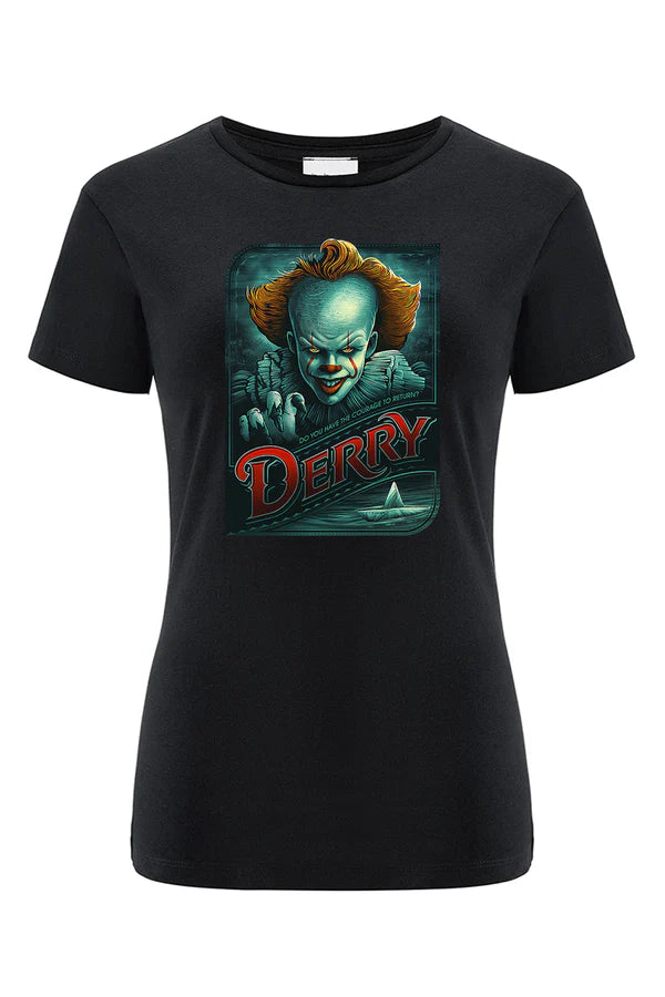 It Horror Black T-shirt