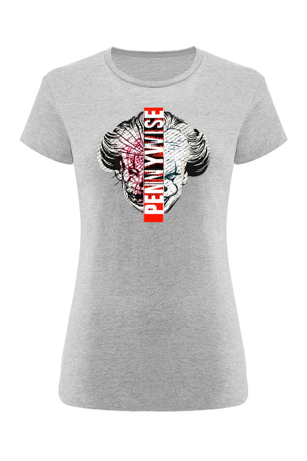 It Horror Gray T-shirt