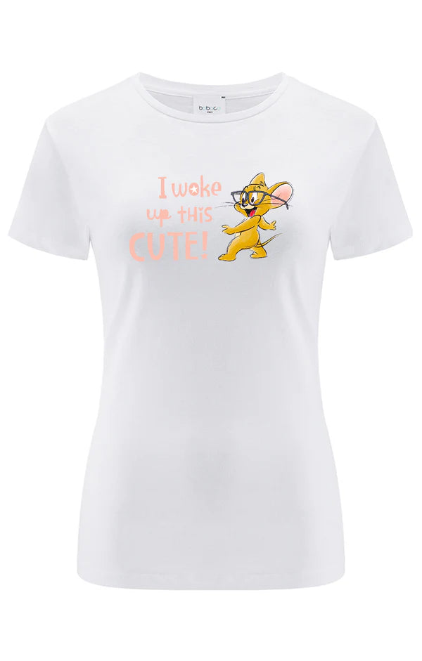 Tom & Jerry White T-shirt