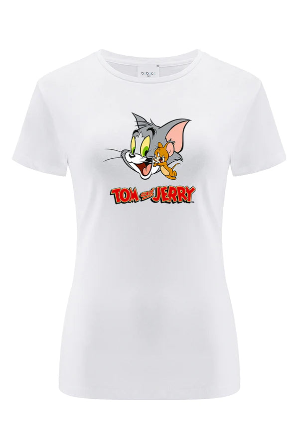 Tom & Jerry White T-shirt