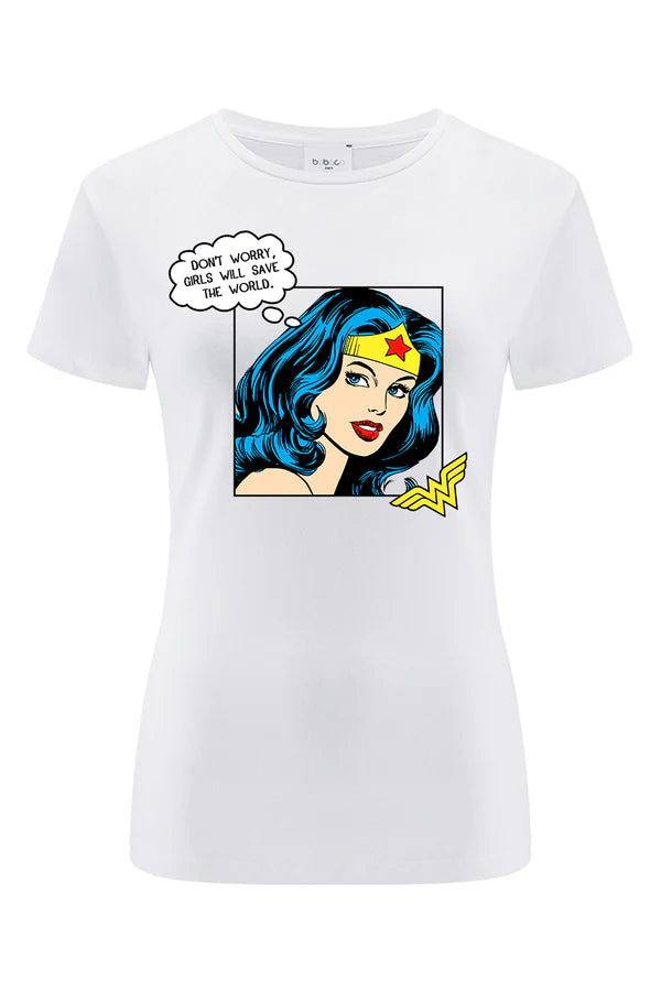Wonder Woman DC White T-shirt