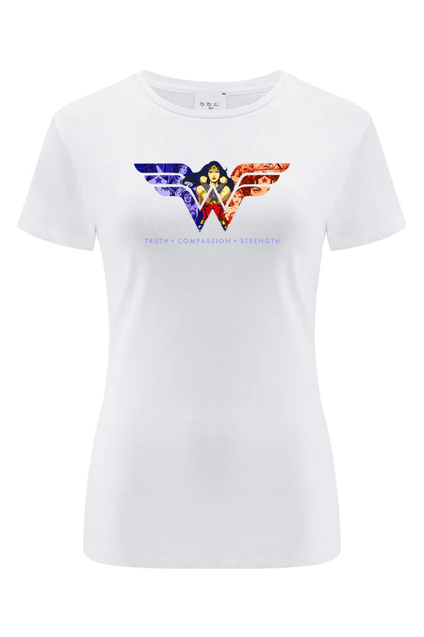 Wonder Woman DC White T-shirt