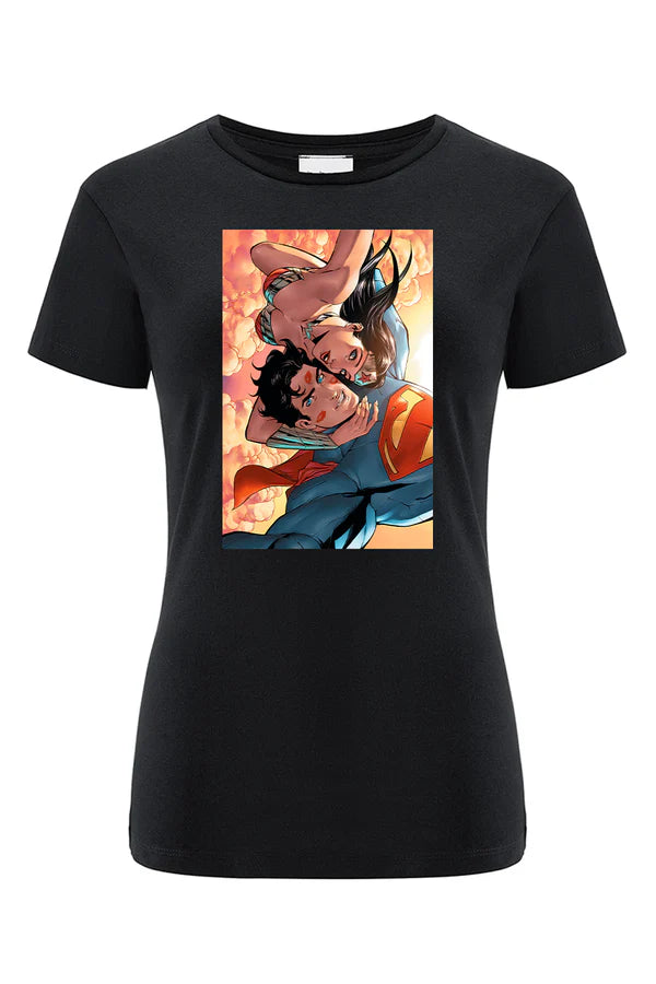 Wonder Woman DC Black T-shirt