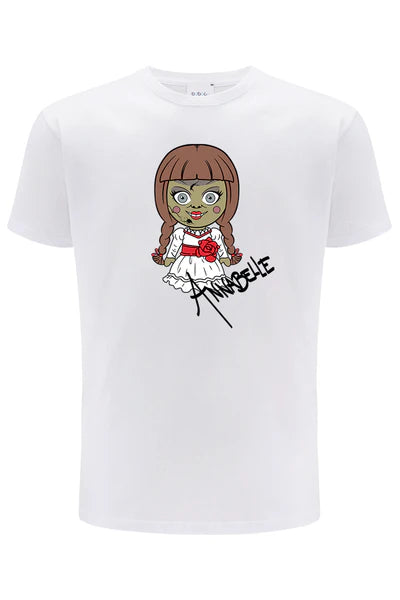 Annabelle Horror White T-shirt