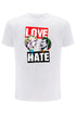 Harley Quinn and Joker DC White T-shirt