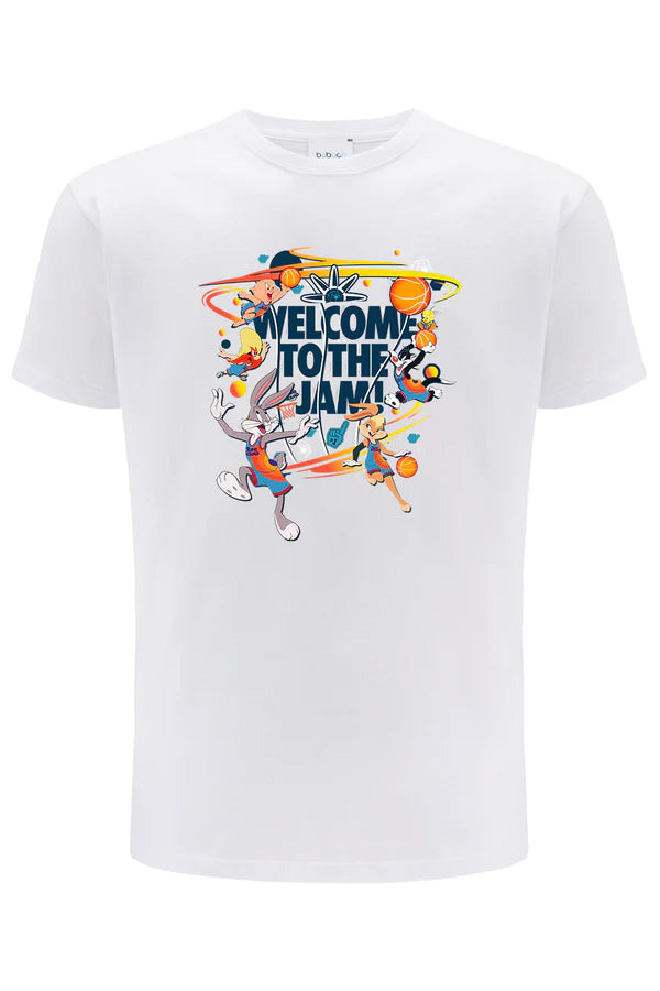 Looney Tunes White Space Jam T-shirt
