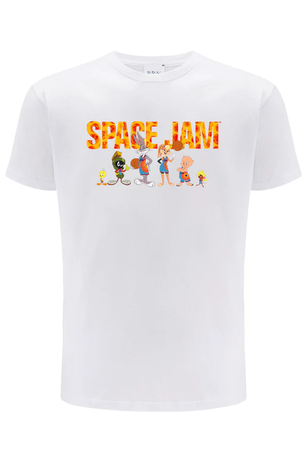 Looney Tunes White Space Jam T-shirt