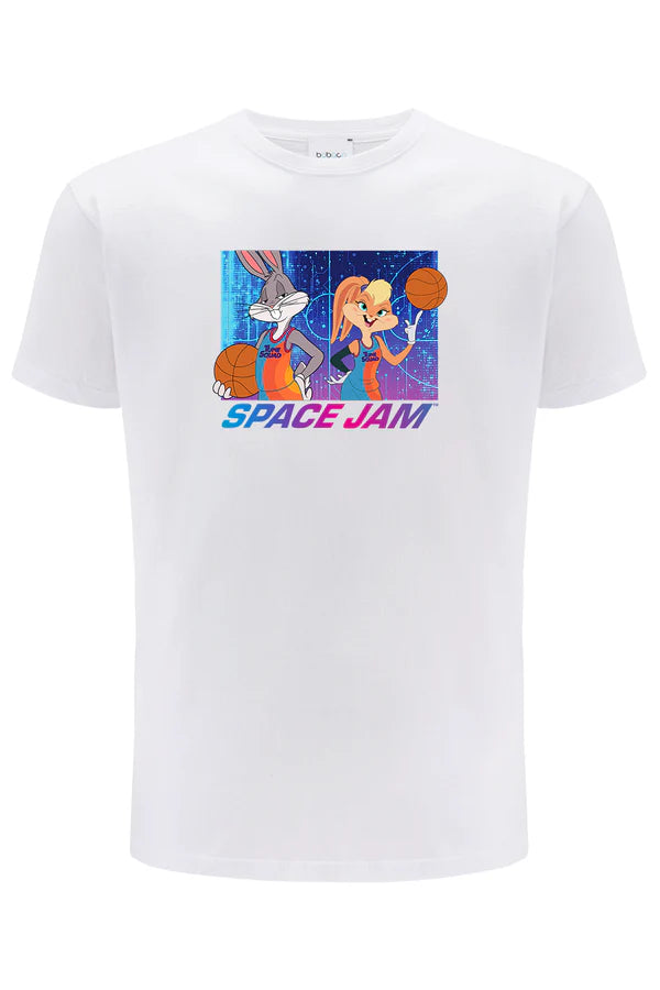 Looney Tunes White Space Jam T-shirt