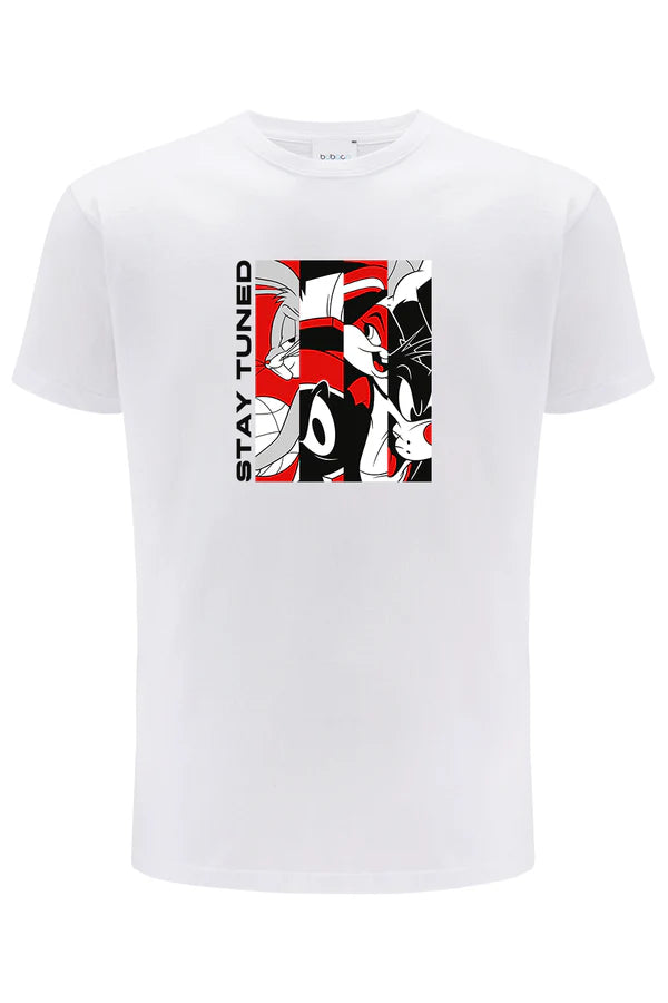 Looney Tunes White Space Jam T-shirt