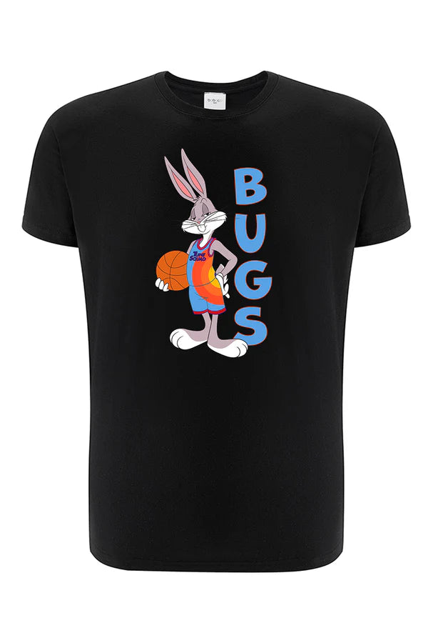 Looney Tunes Black Space Jam T-shirt