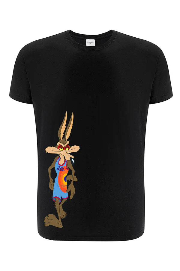 Looney Tunes Black Space Jam T-shirt