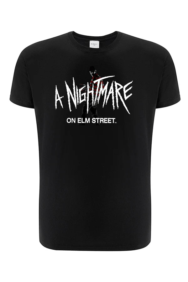 Nightmare of Elm Street Horror Black T-shirt