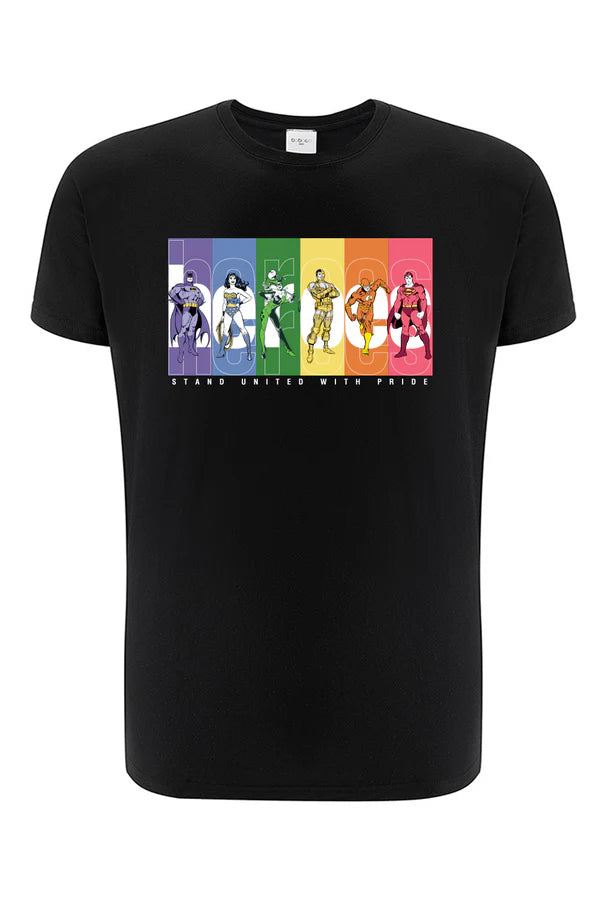 Justice League DC Black T-shirt
