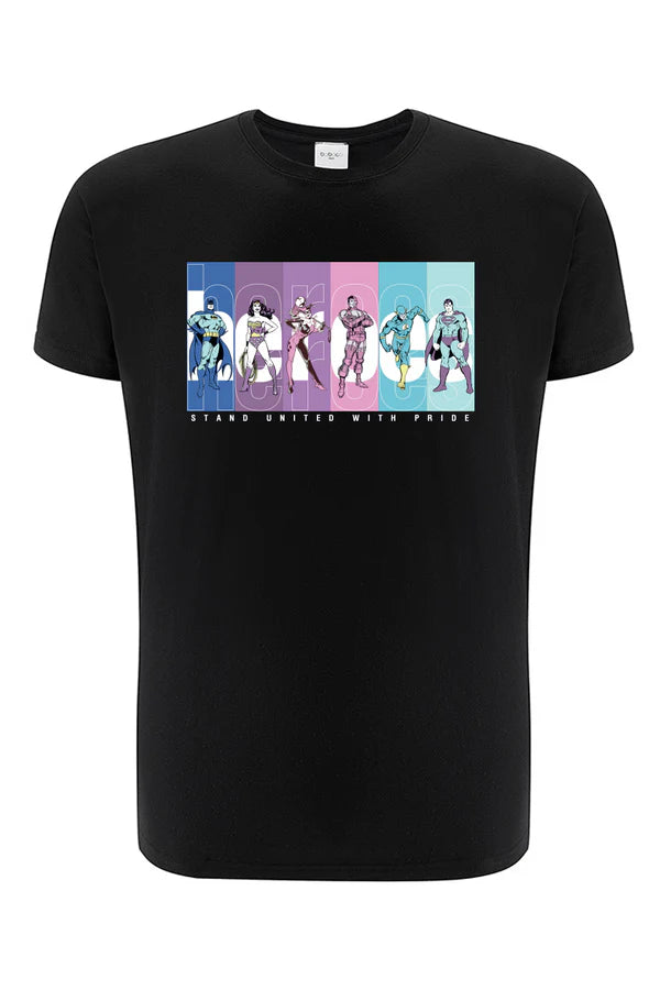Justice League DC Black T-shirt
