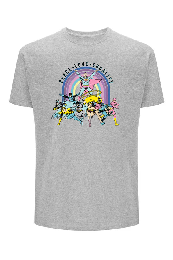 Justice League DC Gray T-shirt
