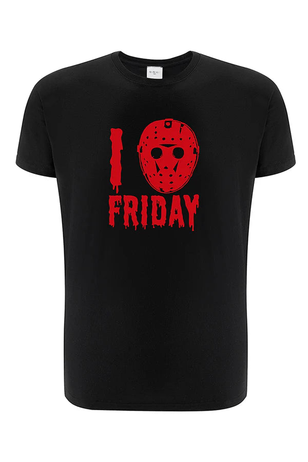 Friday the 13th Horror Black T-shirt