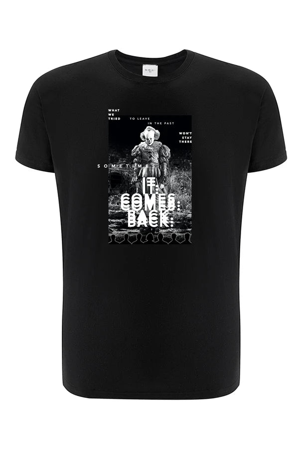 It Horror Black T-shirt