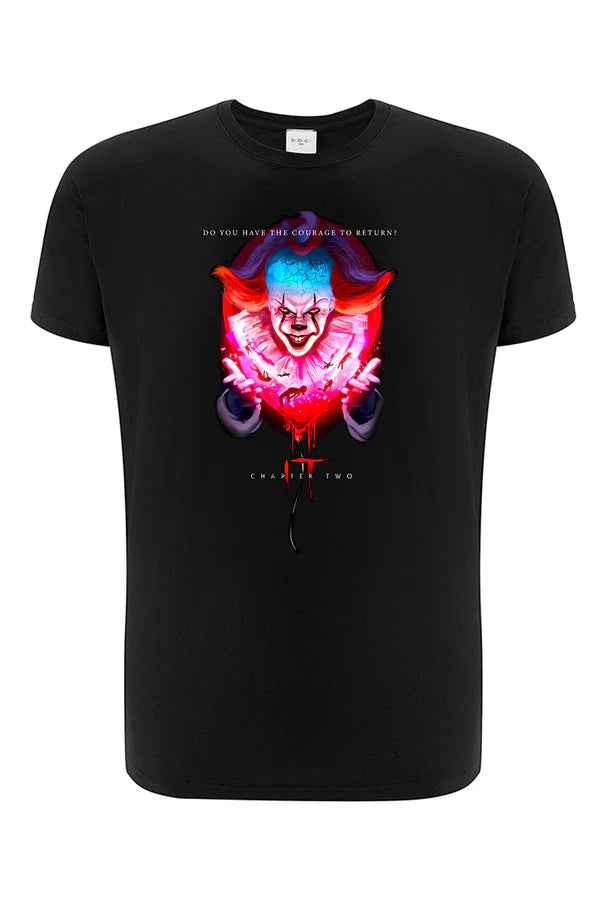 It Horror Black T-shirt