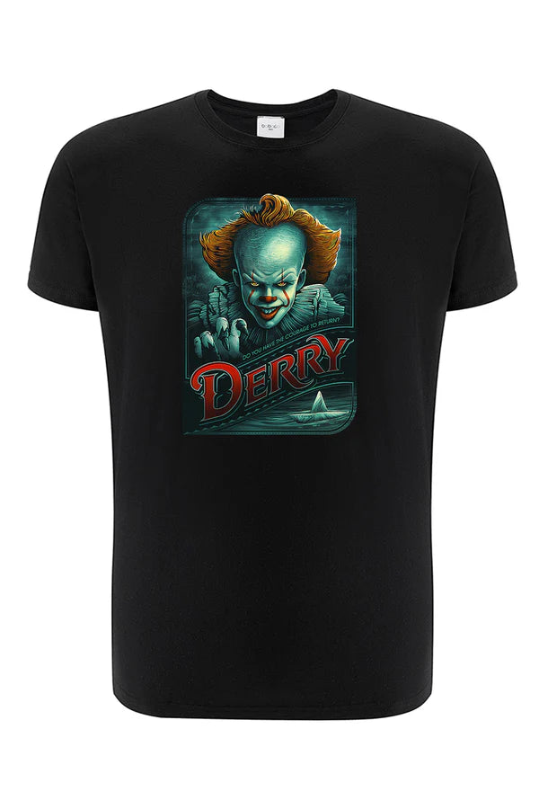 It Horror Black T-shirt