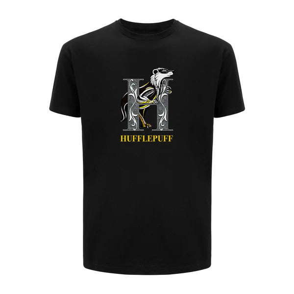 Harry Potter Black Hufflepuff T-shirt