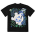 Disney Stitch Handstand Black Back Print T-Shirt