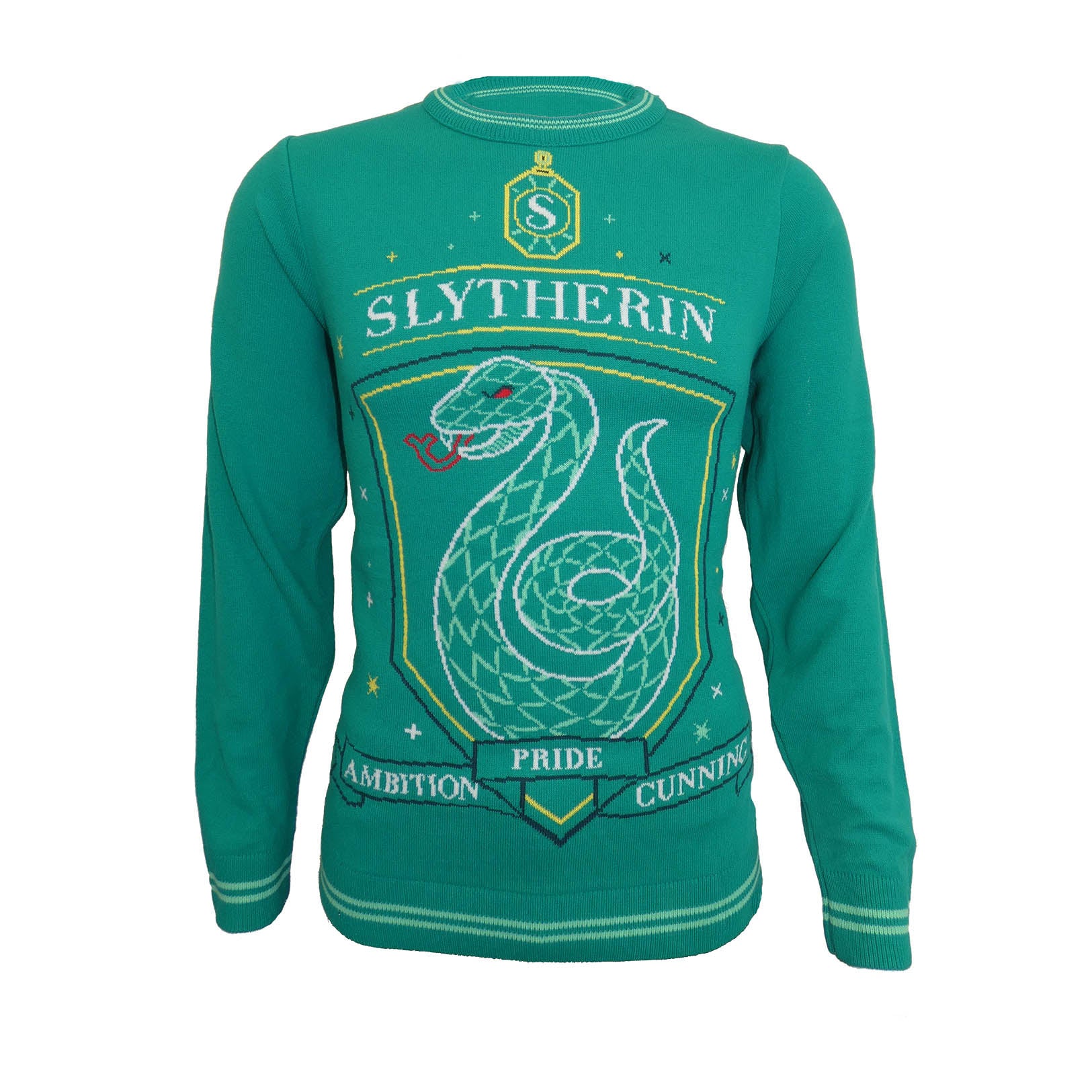 Harry Potter Slytherin Snake Crest Knitted Hoodie