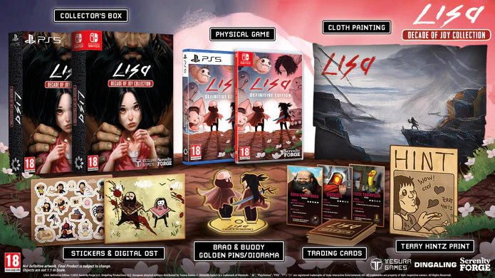 Lisa: Decade of Joy Collection PLAYSTATION 5