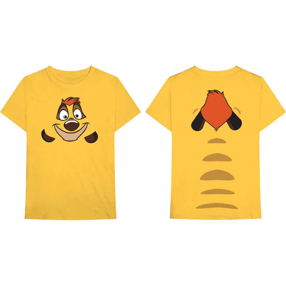 THE LION KING TIMON BACK PRINT T-SHIRT