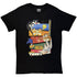 Looney Tunes That's All Folks Block Graphic Black T-Shirt