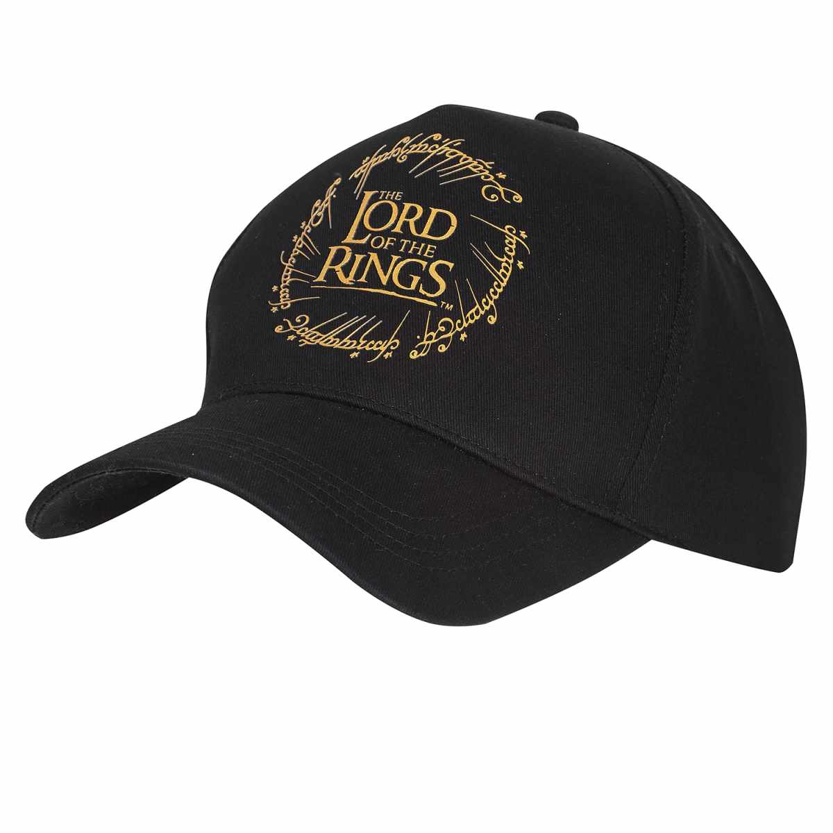 The Lord Of The Rings Gold Logo Cap