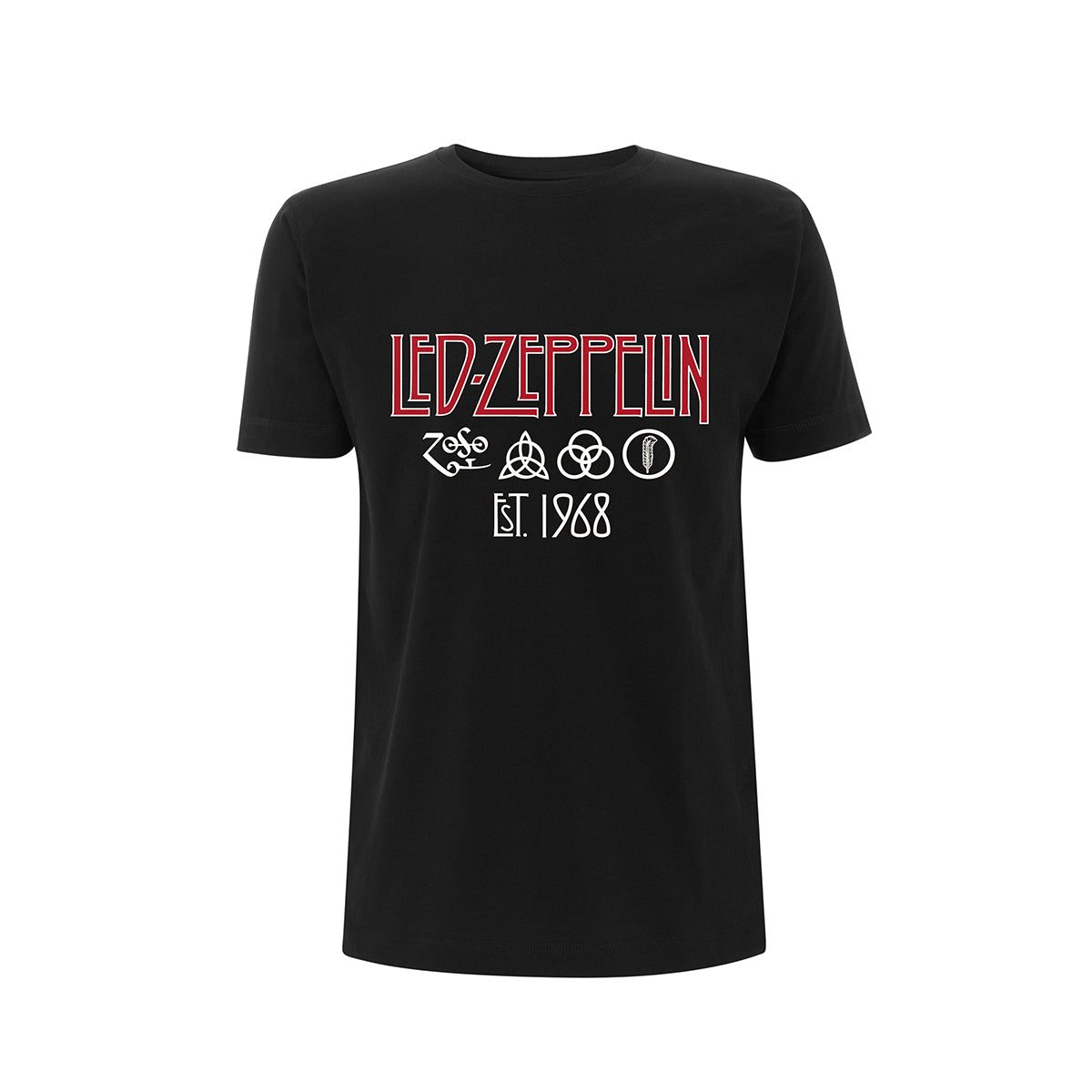 Led Zeppelin Symbols Est 1968 T-Shirt