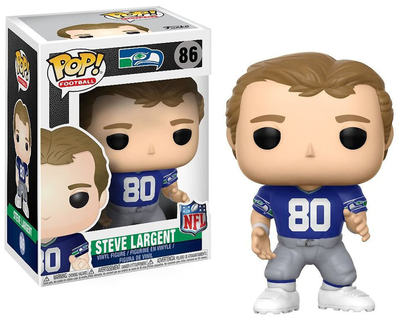 Pop! Legends Steve Largent Seattle Seahawks NFL