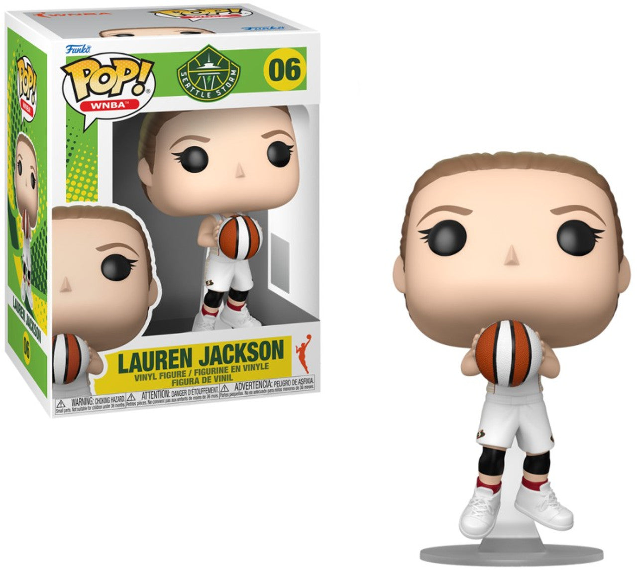Pop! Lauren Jackson Seattle Storm WNBA