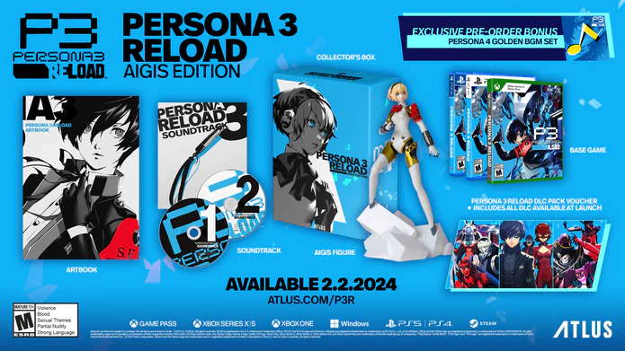 PERSONA 3 RELOAD COLLECTORS EDITION PlayStation 5