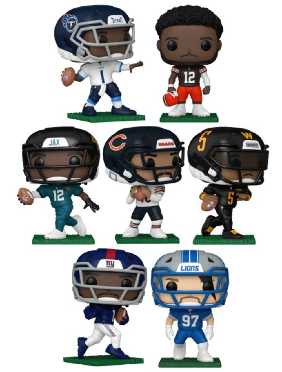 Pop! Series 15 Complete Set 7 NFL