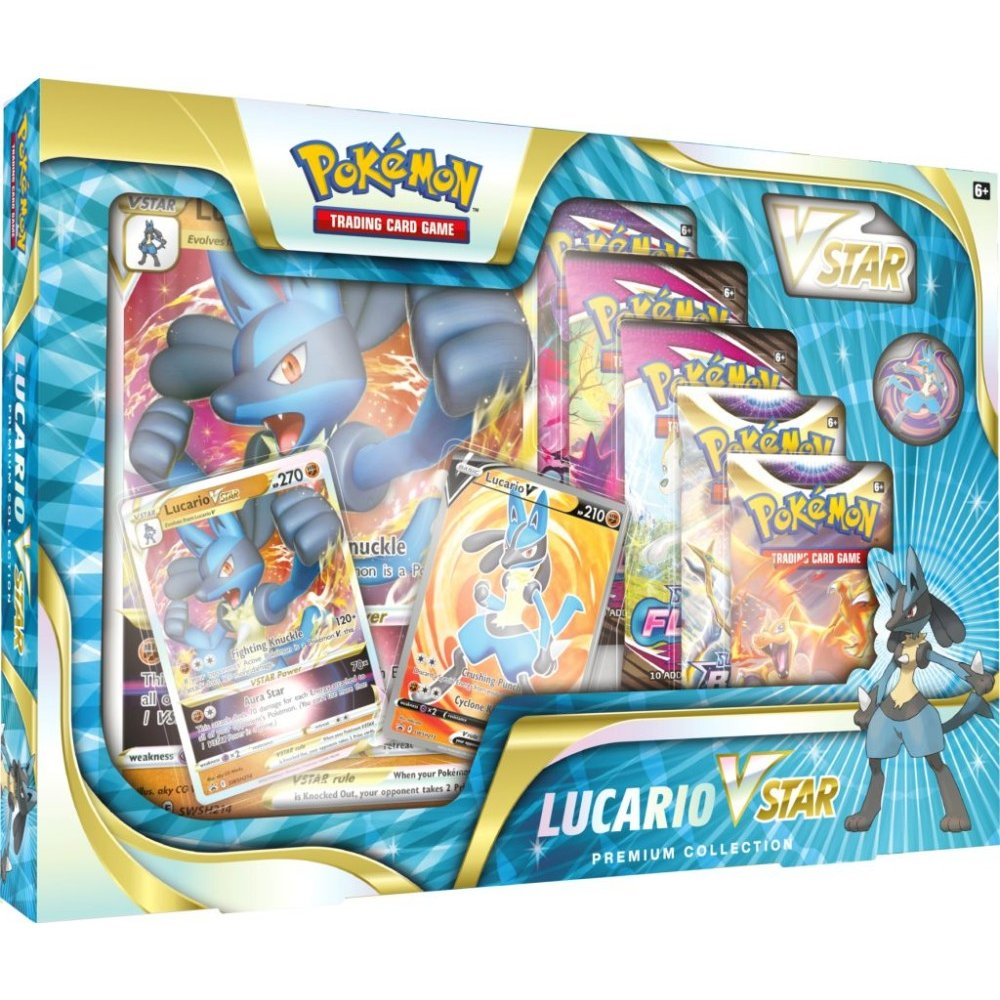 Pokemon Lucario VSTAR Premium Collection Box