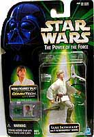 Star Wars Luke Skywalker With T-16 Skyhoper Model