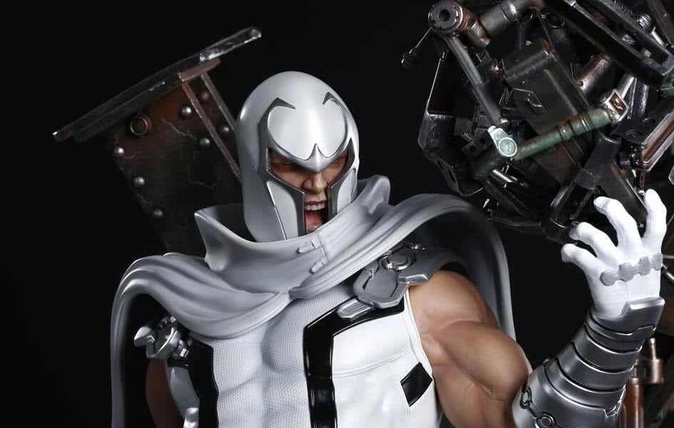 MAGNETO WHITE VERSION 1/4 SCALE STATUE