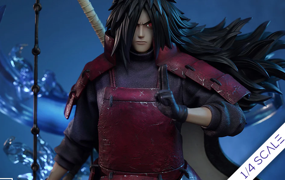 NARUTO SHIPPUDEN UCHIHA MADARA 1/4 SCALE STATUE