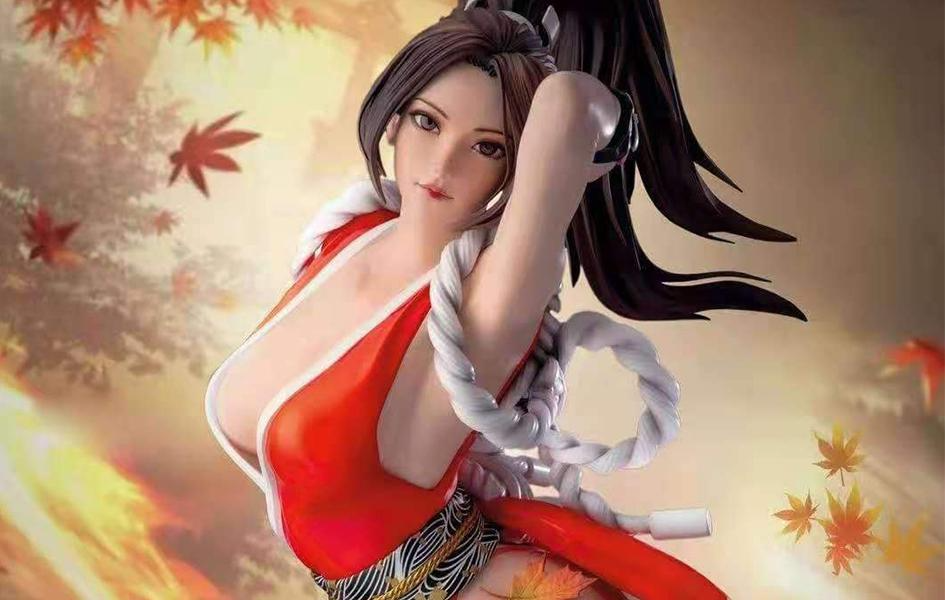 KING OF FIGHTERS MAI SHIRANUI LIFE-SIZE STATUE