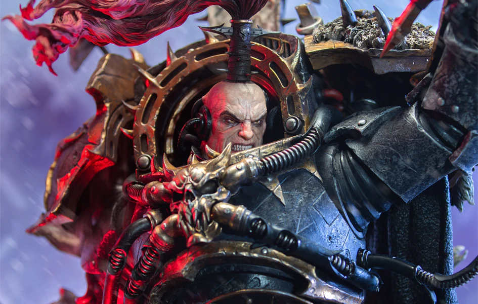 WARHAMMER 40,000 ABADDON THE DESPOILER 1/6 SCALE STATUE