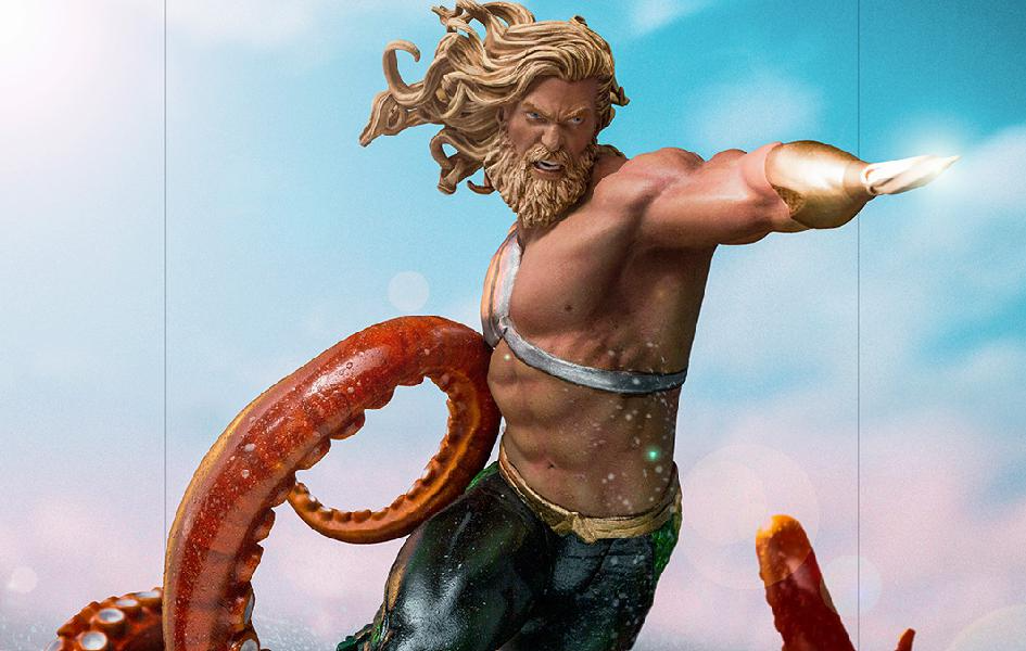 DC COMICS AQUAMAN DELUXE ART SCALE 1/10