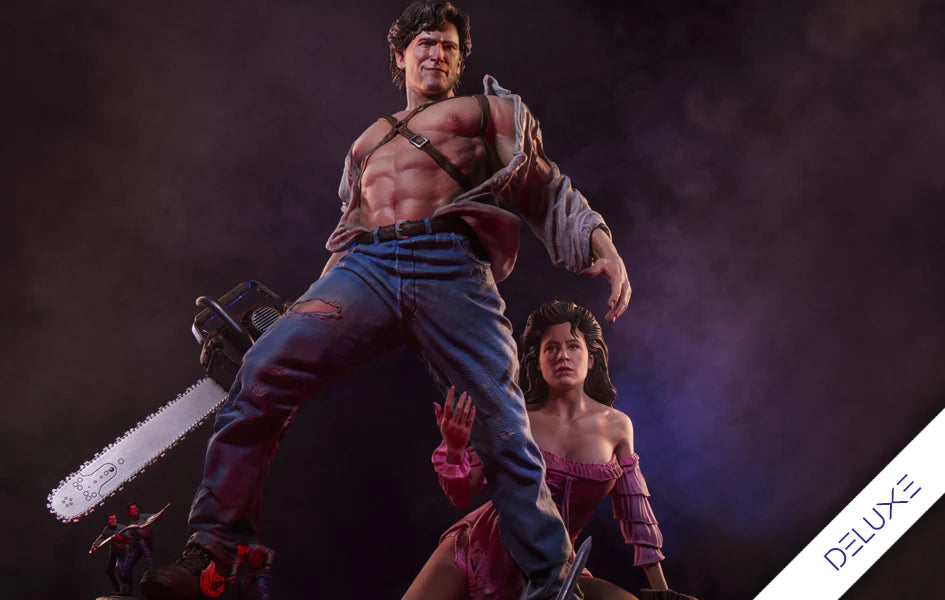 Army of Darkness Ash Deluxe 1/4 Scale Statue