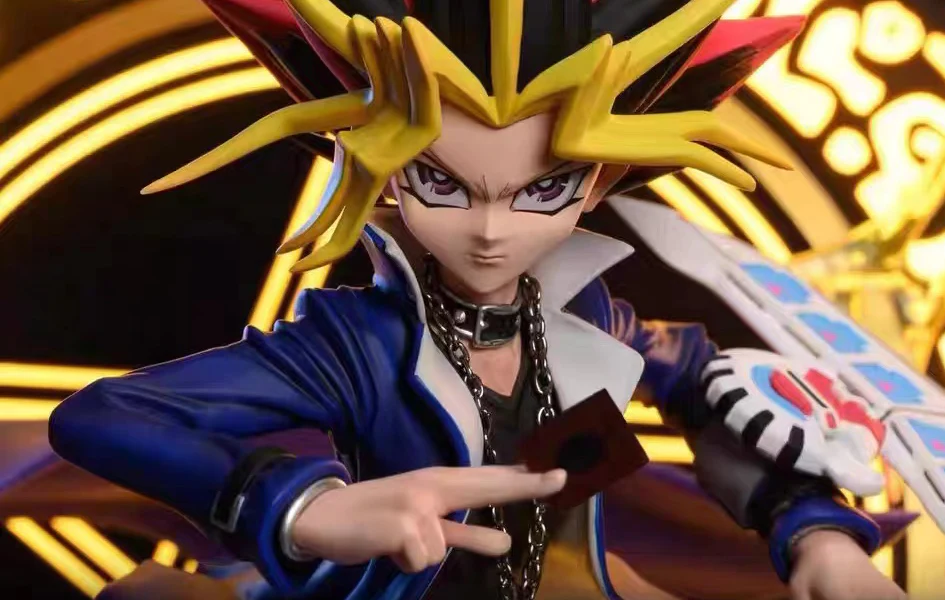 YU-GI-OH ATEM AND DARK MAGICIAN 1/6 SCALE STATUE