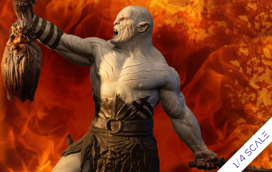 THE HOBBIT AZOG THE DEFILER QS SERIES 1/4 SCALE STATUE