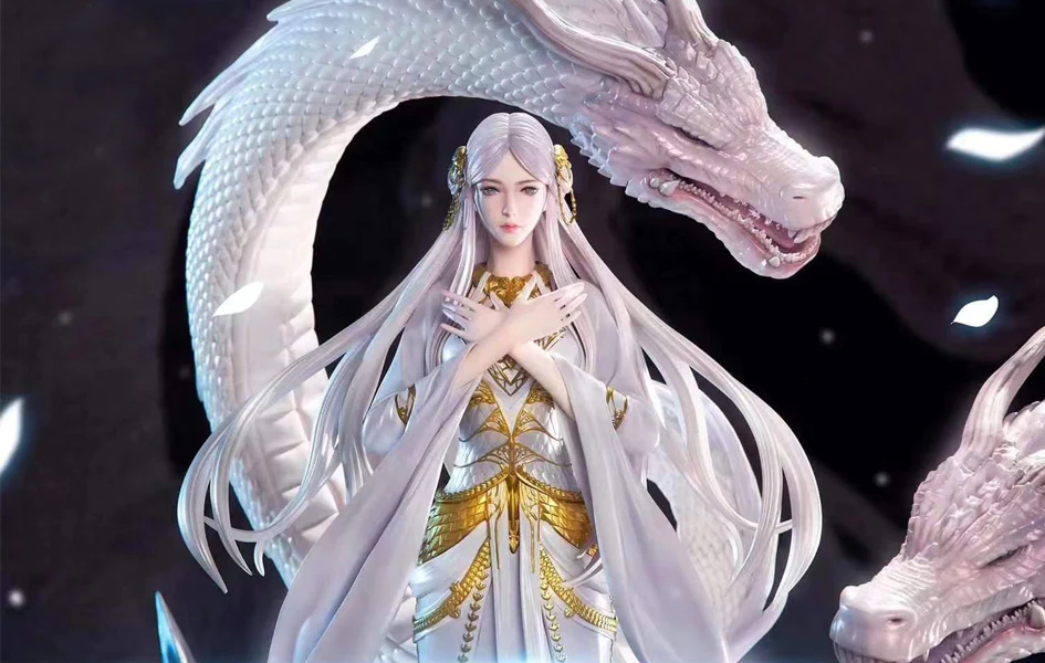 WU GENG JI BAI LONG 1/4 SCALE STATUE