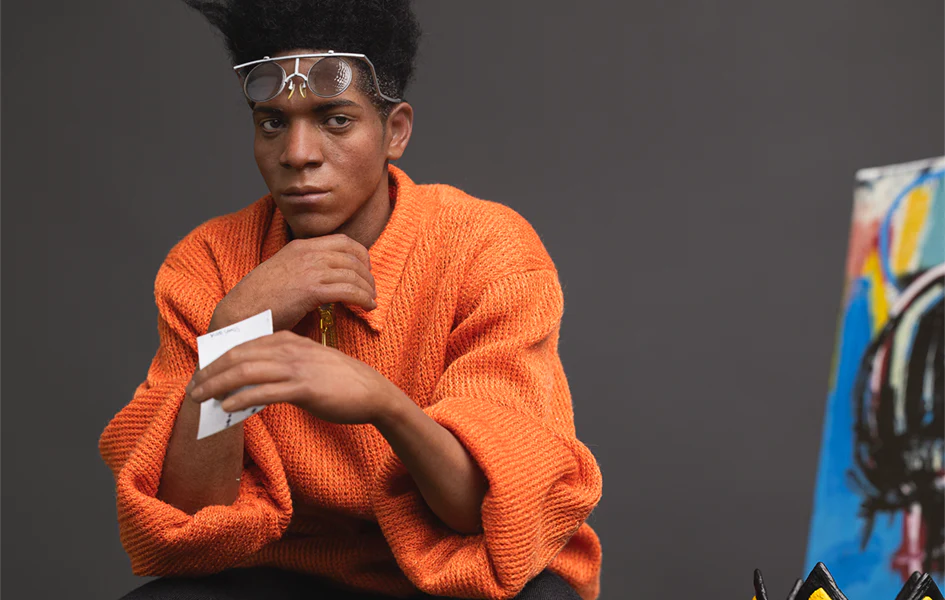 JEAN-MICHEL BASQUIAT 1/3 SCALE STATUE