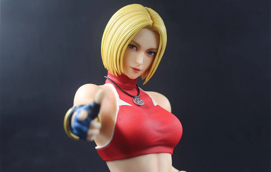 KING OF FIGHTERS XIV BLUE MARY 1/4 SCALE STATUE